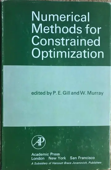 Cover of Numerical Methods for Constrained Optimization