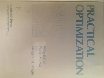 Cover of Practical Optimization