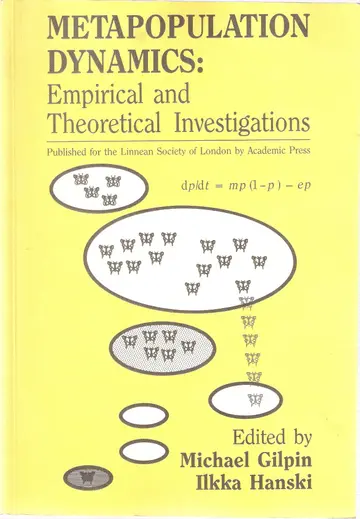 Cover of Metapopulation Dynamics