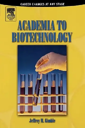 Cover of Academia to Biotechnology