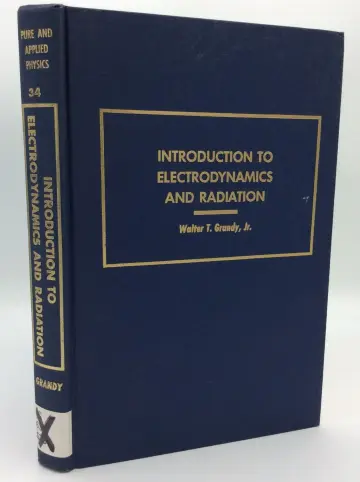 Cover of Introduction to Electrodynamics and Radiation