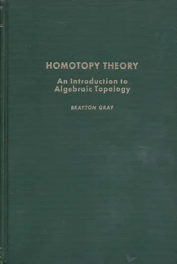 Cover of Homotopy Theory