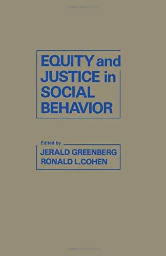 Cover of Equity and Justice in Social Behaviour