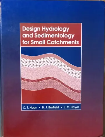 Cover of Design Hydrology and Sedimentology for Small Catchments