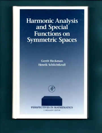 Cover of Harmonic Analysis and Special Functions on Symmetric Spaces