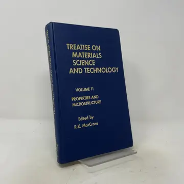 Cover of Properties and Microstructure