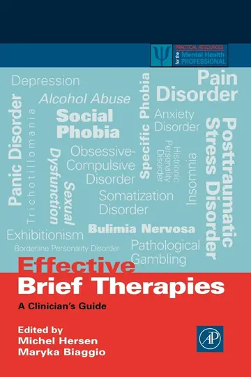 Cover of Effective Brief Therapies