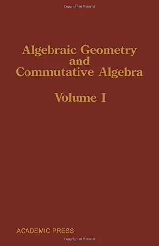 Cover of Algebraic Geometry and Commutative Algebra