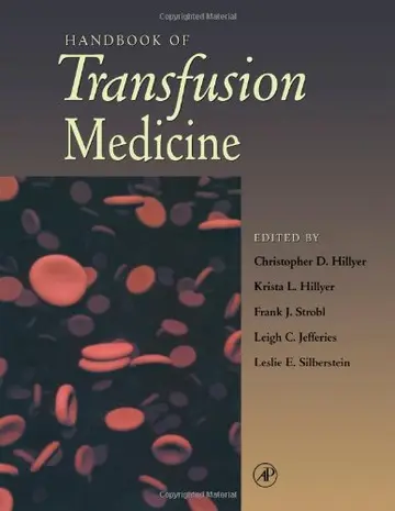 Cover of Handbook of Transfusion Medicine