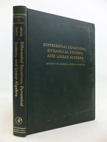 Cover of Differential Equations, Dynamical Systems and Linear Algebra