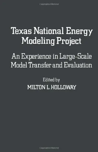 Cover of Texas National Energy Modelling Project