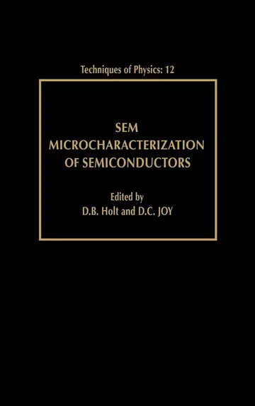 Cover of SEM Microcharacterization of Semiconductors
