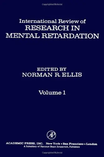 Cover of International Review of Research in Mental Retardation