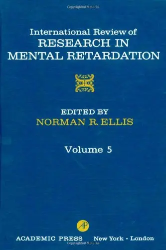Cover of International Review of Research in Mental Retardation