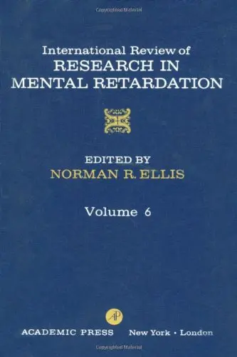 Cover of International Review of Research in Mental Retardation
