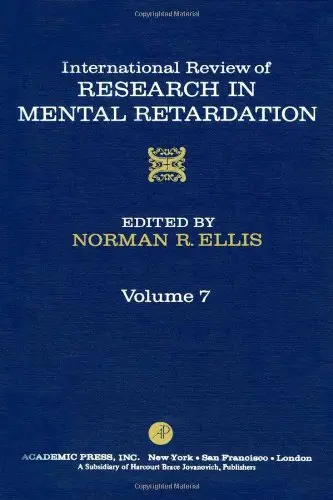Cover of International Review of Research in Mental Retardation