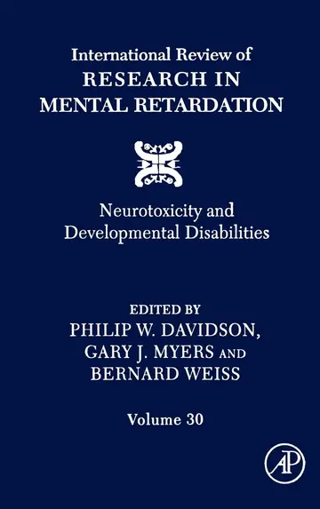 Cover of International Review of Research in Mental Retardation