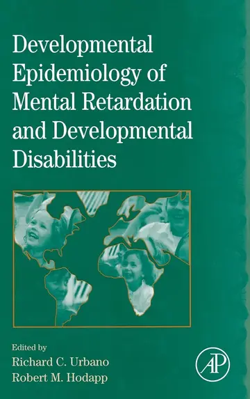 Cover of Developmental Epidemiology of Mental Retardation and Developmental Disabilities