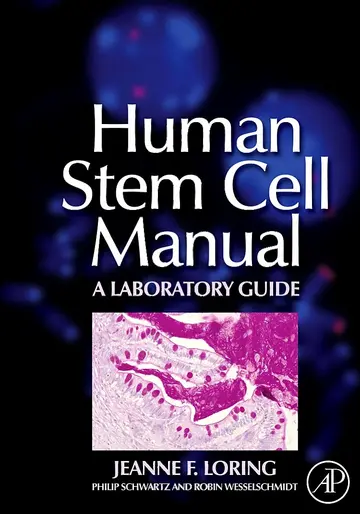 Cover of Human Stem Cell Manual