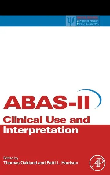 Cover of Adaptive Behavior Assessment System-II