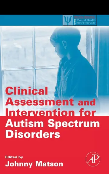 Cover of Clinical Assessment and Intervention for Autism Spectrum Disorders