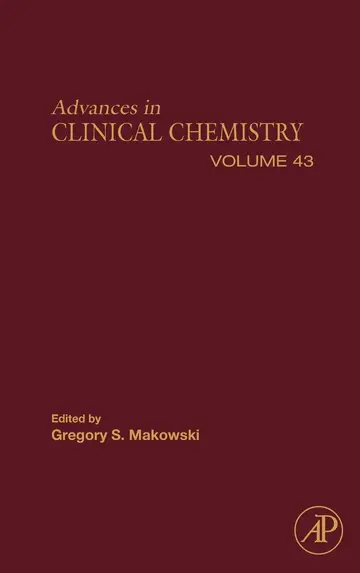 Cover of Advances in Clinical Chemistry