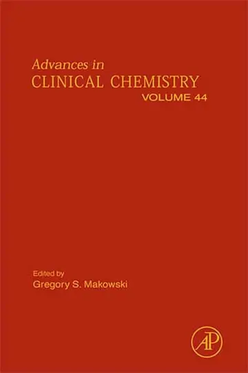 Cover of Advances in Clinical Chemistry