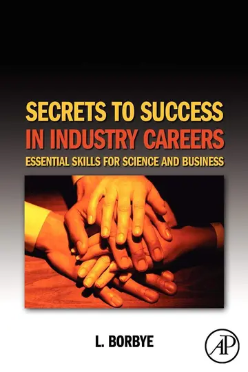 Cover of Secrets to Success in Industry Careers