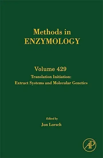 Cover of Translation Initiation