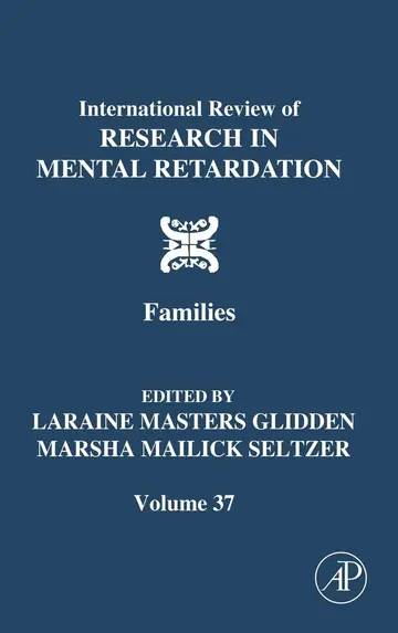 Cover of International Review of Research in Mental Retardation