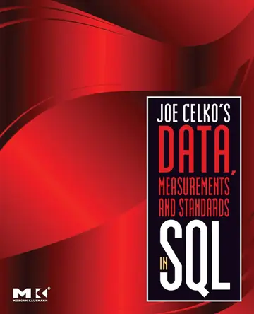 Cover of Joe Celko's Data, Measurements and Standards in SQL