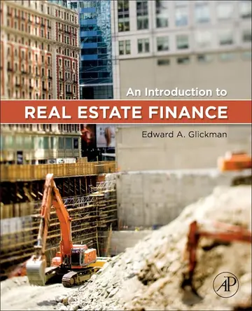 Cover of An Introduction to Real Estate Finance