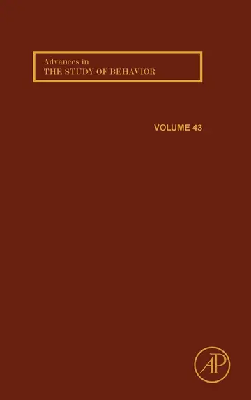 Cover of Advances in the Study of Behavior