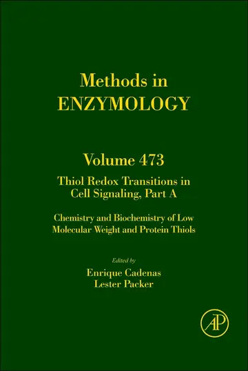 Cover of Thiol Redox Transitions in Cell Signaling