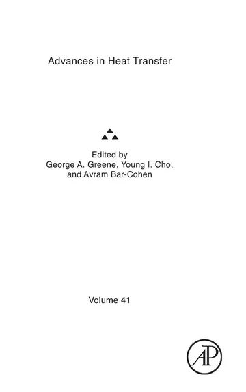 Cover of Advances in Heat Transfer