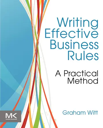 Cover of Writing Effective Business Rules