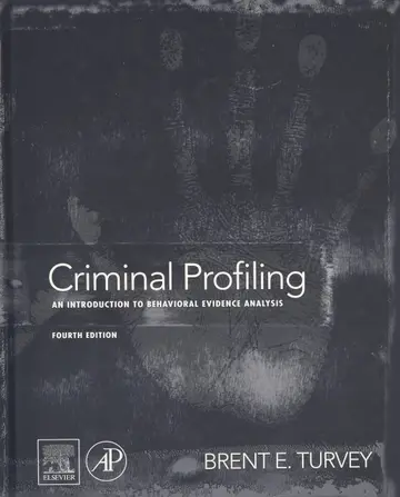 Cover of Old Edition - Criminal Profiling
