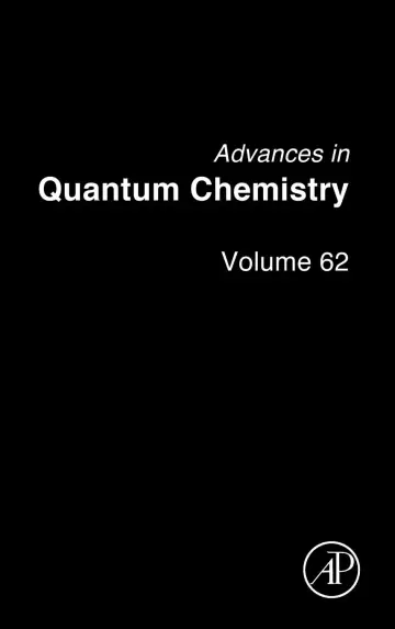 Cover of Advances in Quantum Chemistry - Vol. 62
