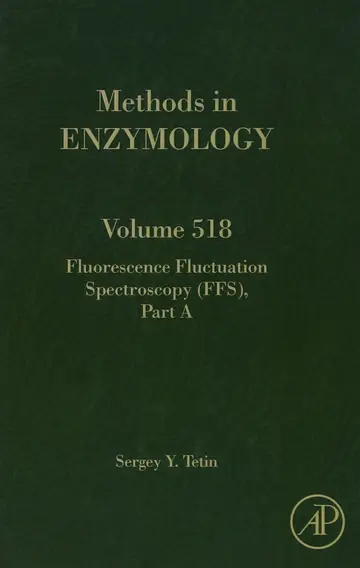 Cover of Fluorescence Fluctuation Spectroscopy Ffs