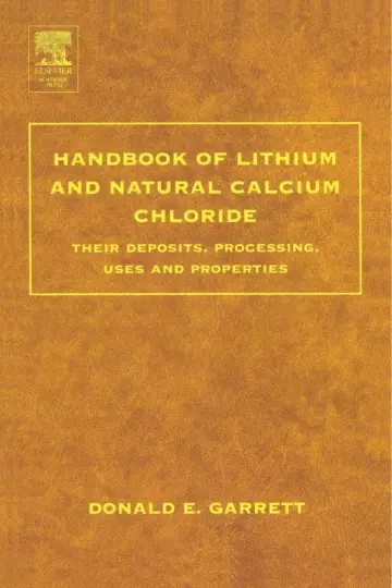 Cover of Handbook of Lithium and Natural Calcium Chloride