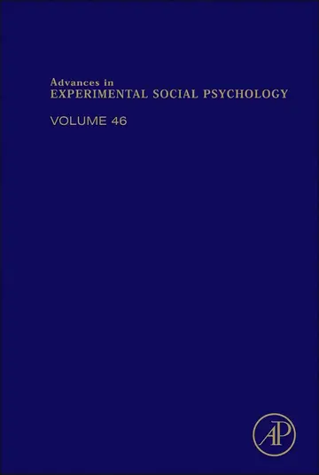 Cover of Advances in Experimental Social Psychology