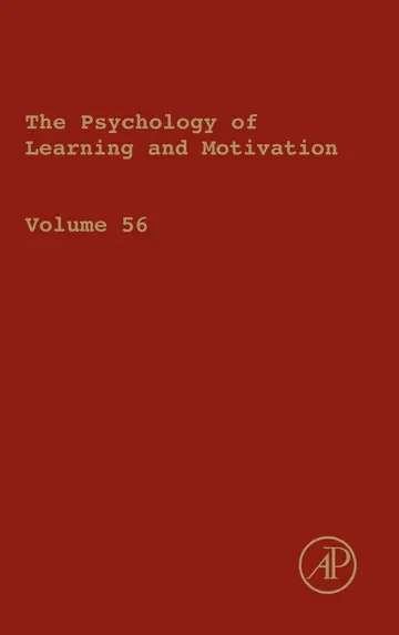 Cover of The Psychology of Learning and Motivation