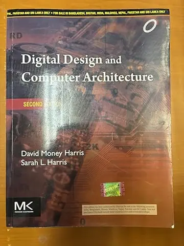 Cover of Digital Design and Computer Architecture