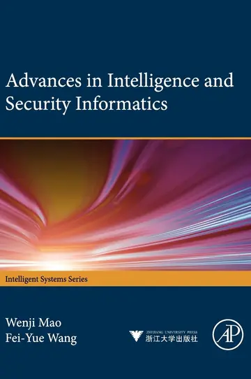 Cover of Advances in Intelligence and Security Informatics