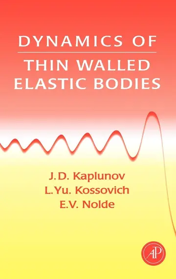 Cover of Dynamics of Thin Walled Elastic Bodies