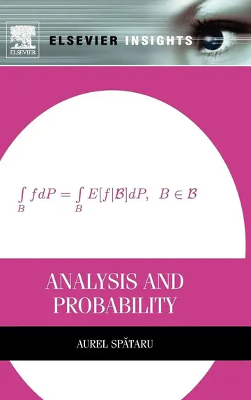 Cover of Analysis and Probability