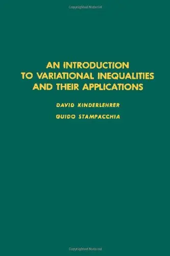 Cover of Introduction to Variational Inequalities and Their Applications
