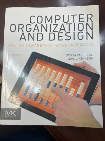 Cover of Computer Organization and Design