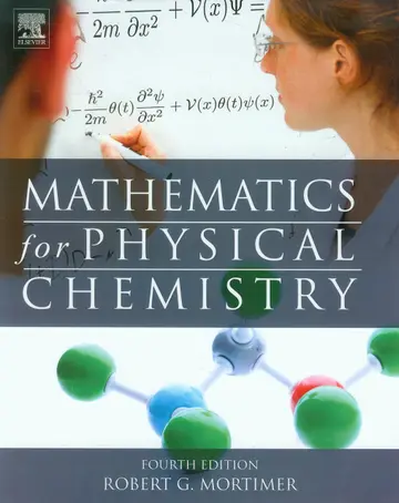 Cover of Mathematics for Physical Chemistry