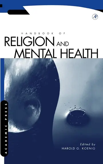 Cover of Handbook of Religion and Mental Health